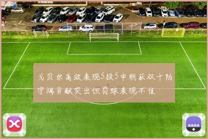戈贝尔高效表现5投5中斩获双十防守端贡献突出但罚球表现不佳